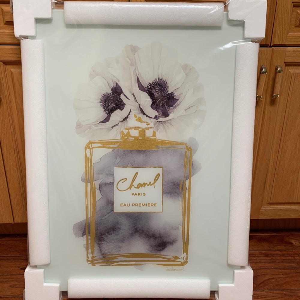 Authentic Chanel Glass Art